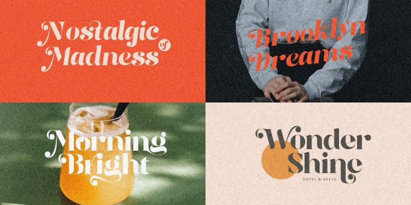 Mestora Font Family free download preview 3 – Serif Fonts font