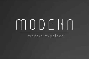 Modeka Modern Font free download – Serif Fonts font preview