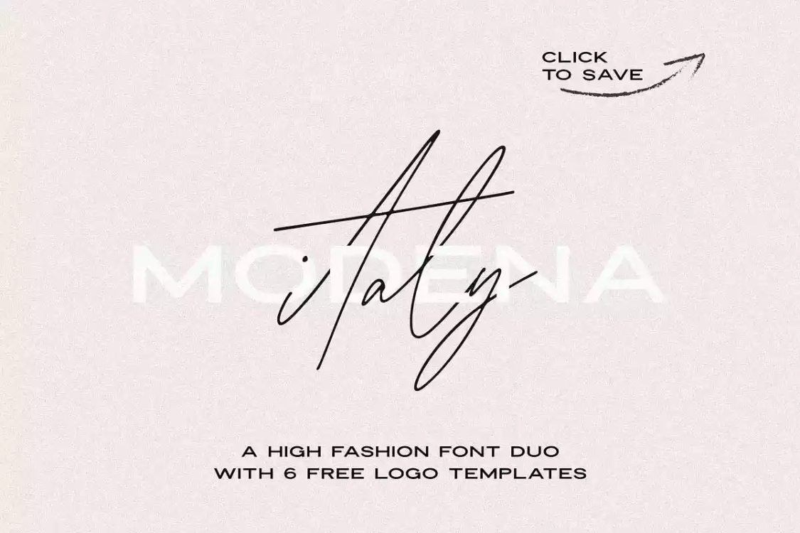 Modena Font free download – Script And Handwritten font preview image for Windows and Mac