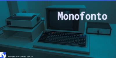 Monofonto Font Family free download – Technical font preview