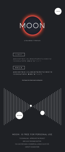 Moon Typeface Font free download preview 1 – Sans Serif Fonts font
