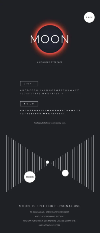 Moon Typeface Font free download – Sans Serif Fonts font preview image for Windows and Mac