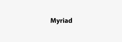 Myriad Font free download – Sans Serif font preview