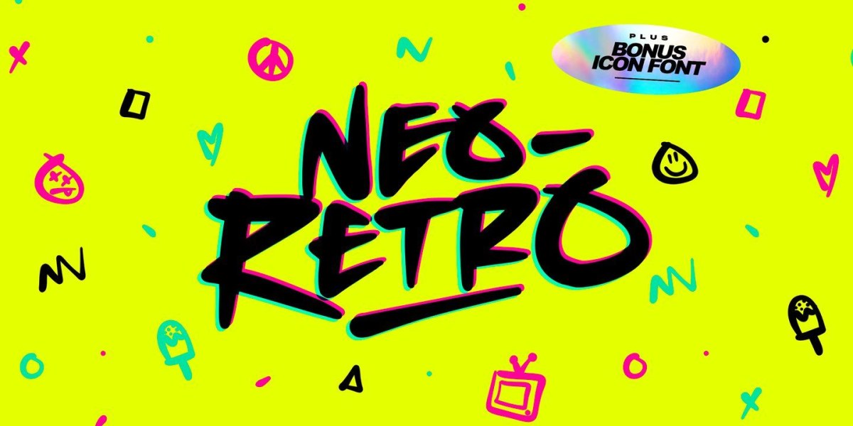 Neo Retro Font Family free download – Display Fonts font preview image for Windows and Mac