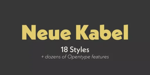 Neue Kabel Font free download – Sans Serif Fonts font preview image for Windows and Mac