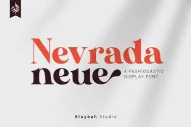 Nevrada Neue Font free download – Display Fonts font preview