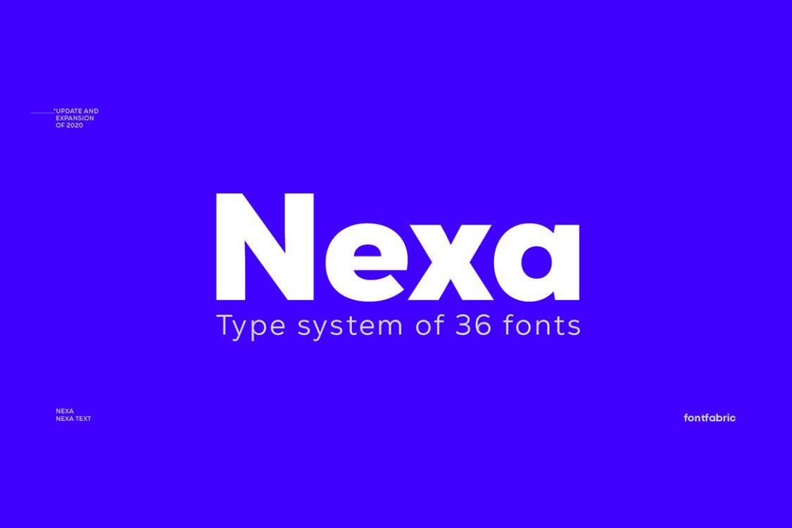 Nexa Font free download – Sans Serif Fonts font preview image for Windows and Mac