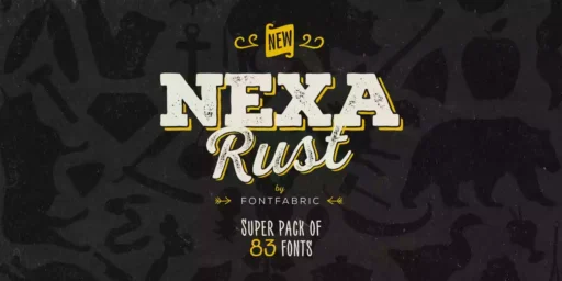 Nexa Rust Font free download preview 9 – Display Fonts font