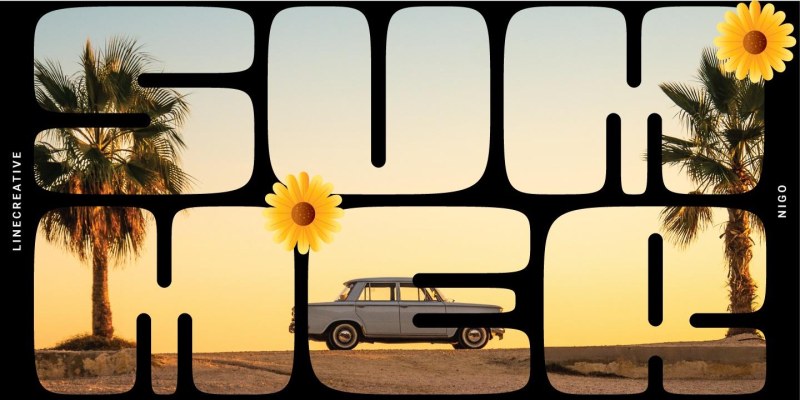 Nigo Font free download preview 1 – Modern Fonts font