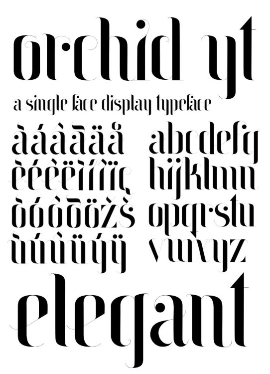 Orchid YT Font free download – Display Fonts font preview image for Windows and Mac