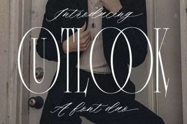 Outlook Font Duo free download – Traditional font preview