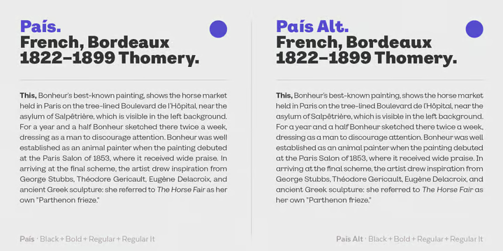 Pais Font Family free download preview 4 – Sans Serif Fonts font