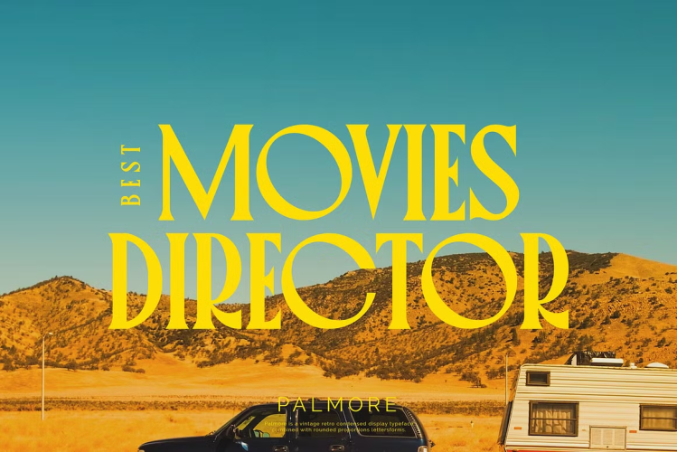 Palmore Font free download preview 9 – Display Fonts font