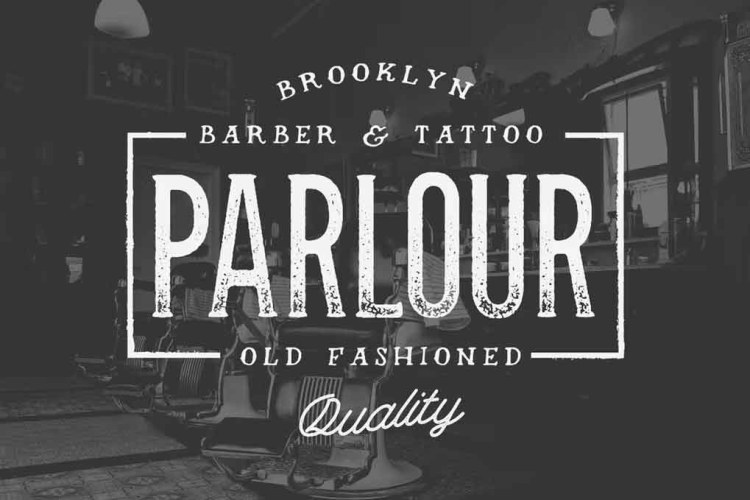 Parlour Font free download preview 3 – Serif Fonts font