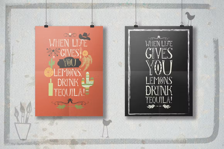 Patrick font & Lettering Kit Font free download preview 2 – Script And Handwritten font