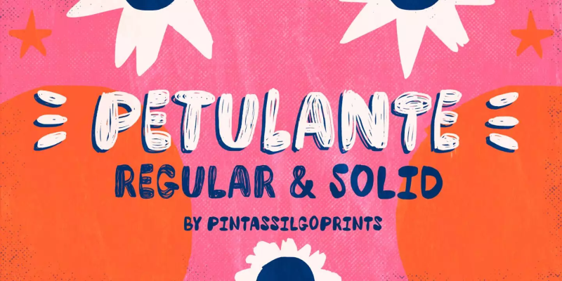 Petulante Font Family free download preview 10 – Font Family font