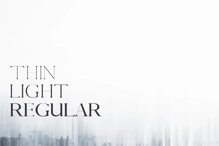 Pierson Font preview 2 – Serif Fonts font sample