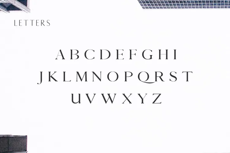 Pierson Font preview 3 – Serif Fonts font sample