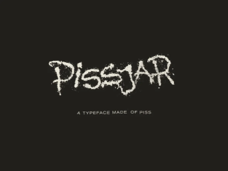 Pissjar Font free download – Typeface font preview