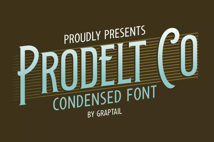 Prodelt Co Font Family free download preview 9 – Font Family font