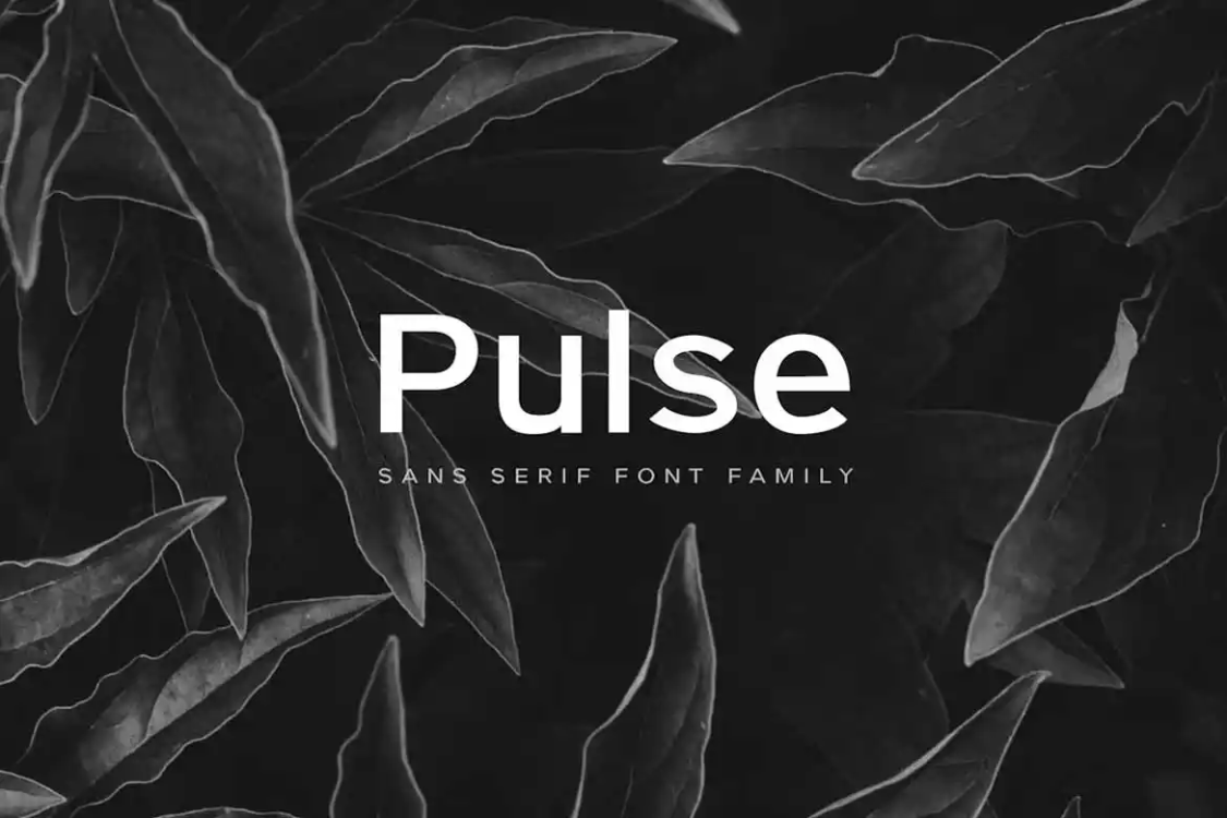 Pulse Font free download – Sans Serif Fonts font preview image for Windows and Mac