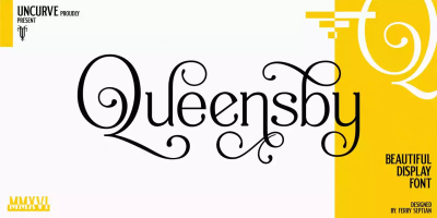 Queensby Font free download – Modern font preview