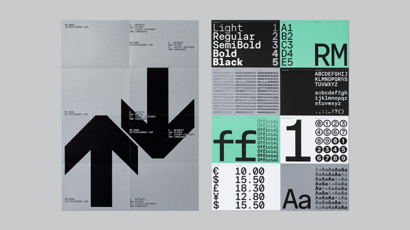 RM Mono Font Family free download preview 3 – Sans Serif Fonts font