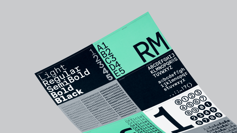 RM Mono Font Family free download preview 7 – Sans Serif Fonts font