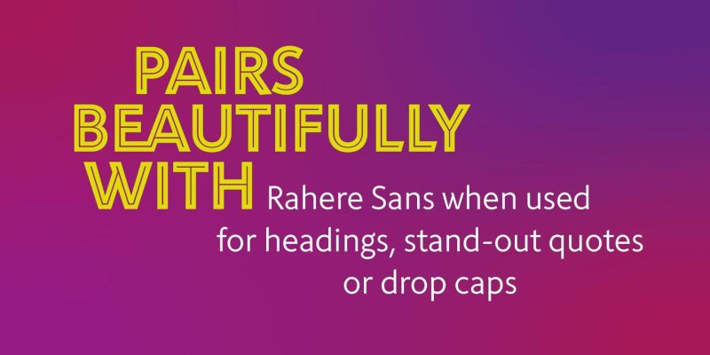 Rahere Sans Inline Font free download preview 2 – Sans Serif Fonts font