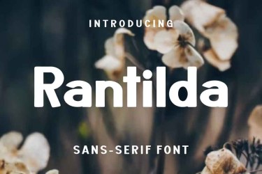 Rantilda Font free download – Professional font preview