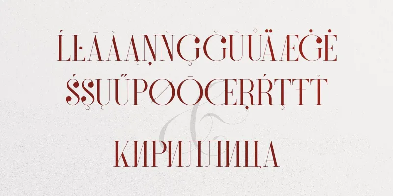 Redmark Font free download preview 6 – Serif Fonts font