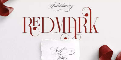 Redmark Font free download – Serif Fonts font preview