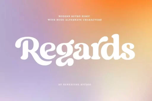 Regards Font free download preview 11 – Serif Fonts font