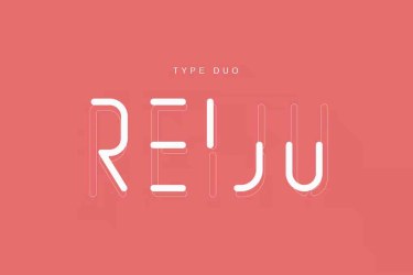 Reiju Font free download – Clean font preview
