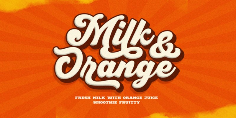 Retro Morely Font Family free download preview 7 – Script And Handwritten font