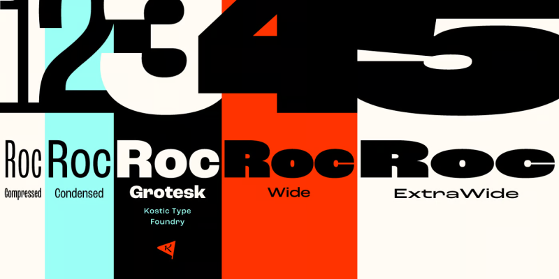 Roc Grotesk Font free download preview 1 – Sans Serif Fonts font