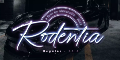 Rodentia Font free download – Script font preview