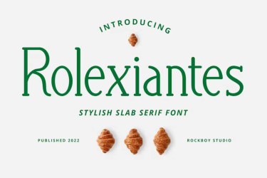 Rolexiantes Font free download – Serif Fonts font preview
