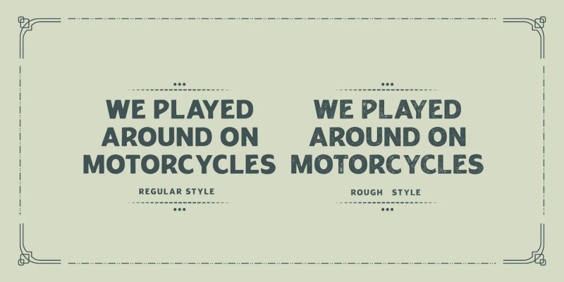 Rougant Font free download preview 3 – Display Fonts font
