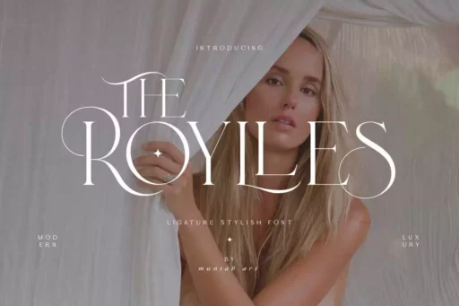 Roylles Font free download preview 4 – Serif Fonts font