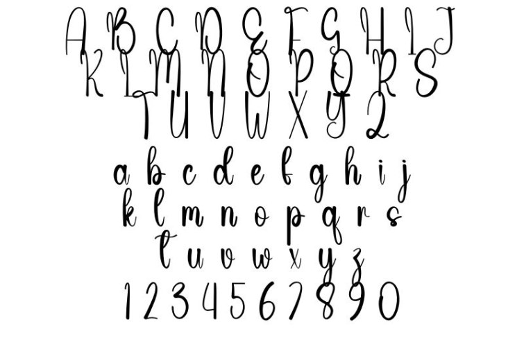 Samantha Font free download preview 1 – Handwriting Fonts font