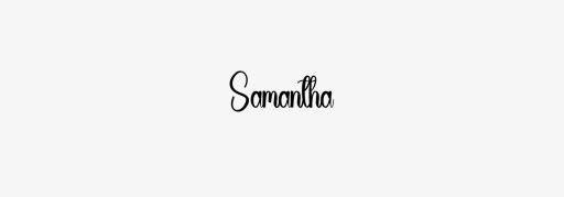 Samantha Font free download – Handwriting Fonts font preview image for Windows and Mac