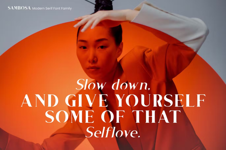 Sambosa Font free download preview 2 – Serif Fonts font