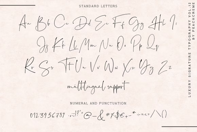 Santorini Font free download preview 5 – Script And Handwritten font