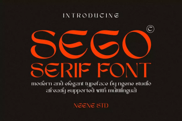 Sego Serif Font free download – Serif Fonts font preview