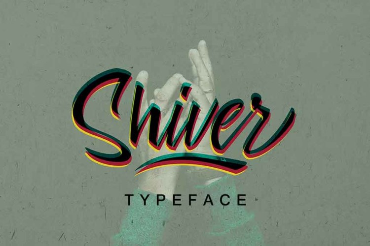 Shiver Script Font free download preview 3 – Script And Handwritten font