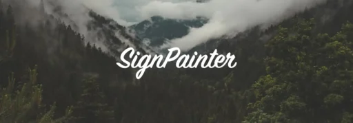 SignPainter Font free download – Handwriting Fonts font preview image for Windows and Mac