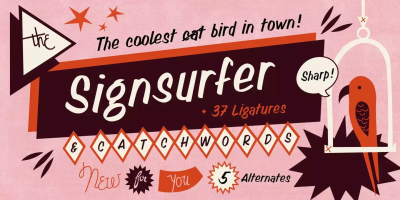 Signsurfers Script Font Family free download – Script font preview