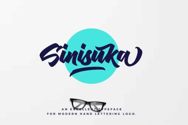 Sinisuka Font free download preview 4 – Script And Handwritten font