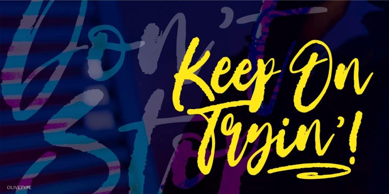 Space Walk Font free download preview 2 – Handwriting Fonts font